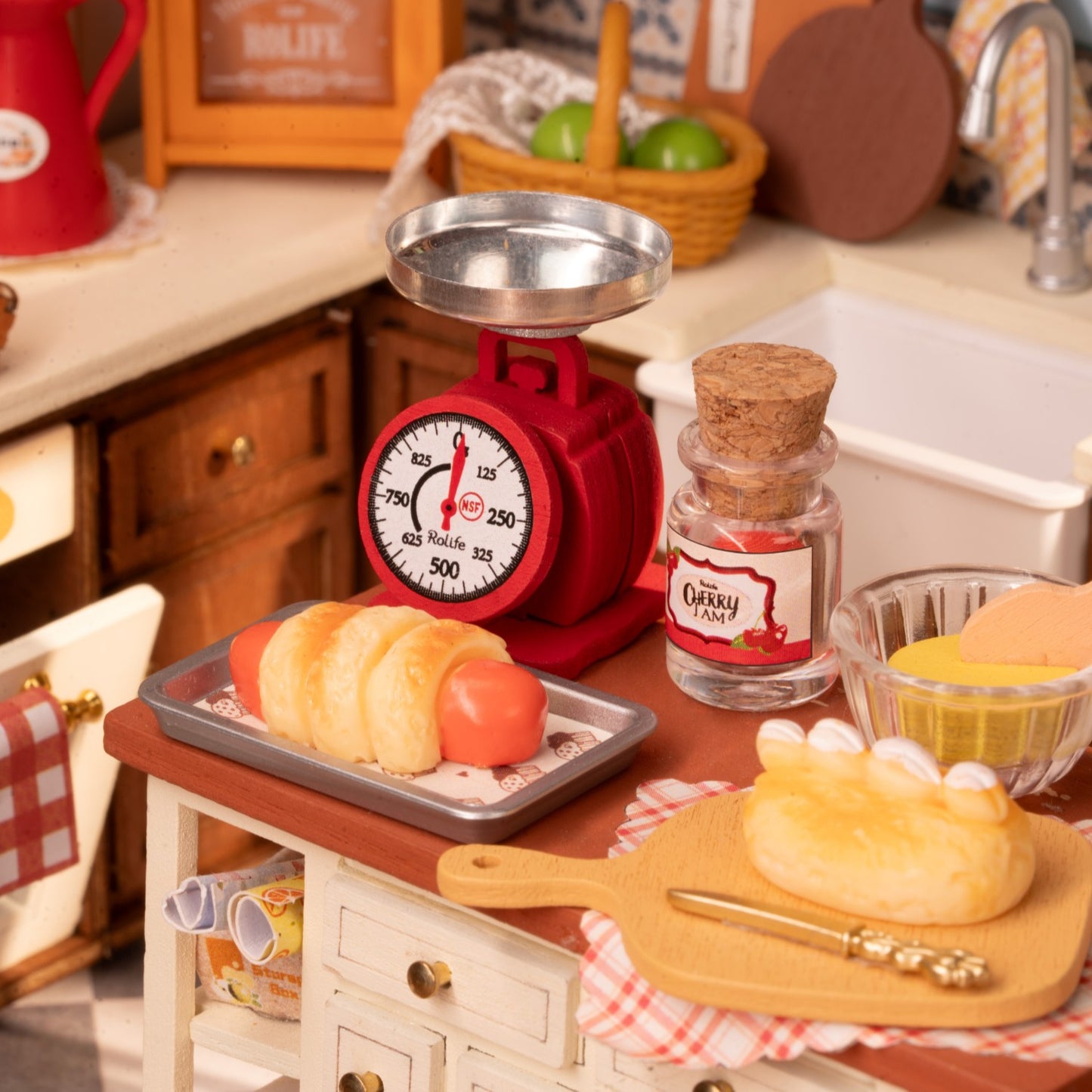 Rolife 3D-Holz-Puzzle DIY "Baking Kitchen"