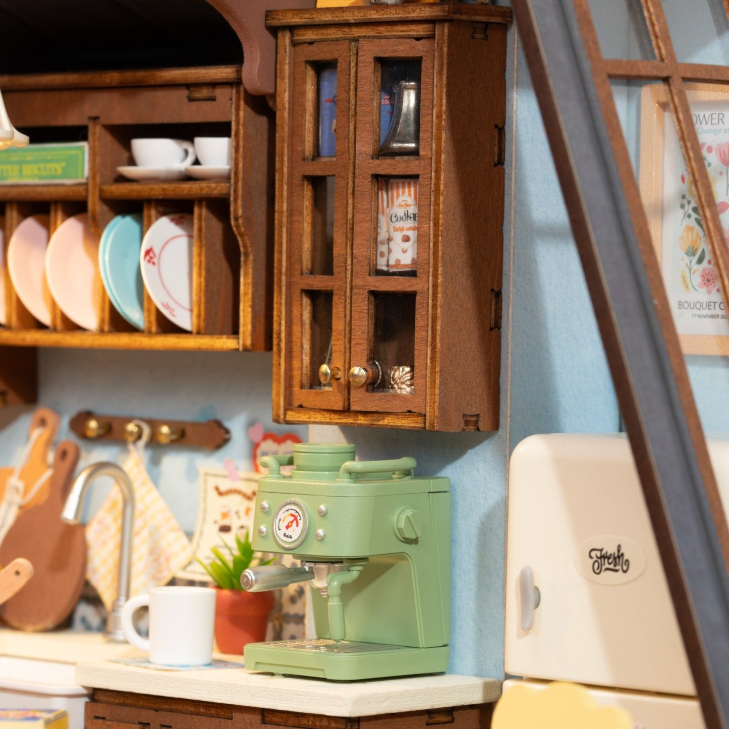 Rolife 3D-Holz-Puzzle DIY "Baking Kitchen"