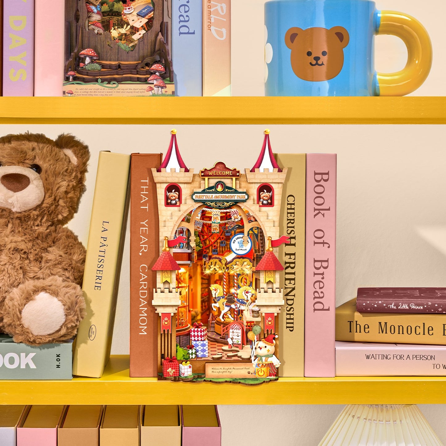 Rolife 3D-Holz-Puzzle Book Nook "Fairytale Amusement Park"