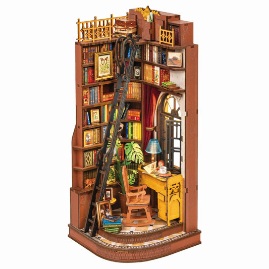 Rolife 3D-Holz-Puzzle Book Nook "Silent Corner Study"