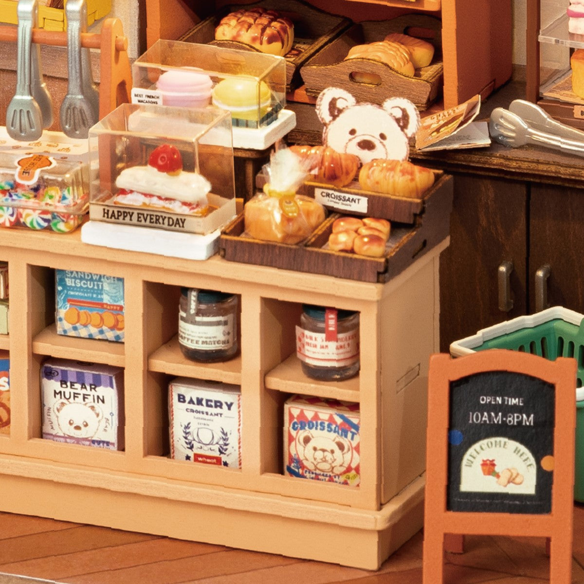 Rolife 3D-Holz-Puzzle DIY "Becka‘s Baking House"