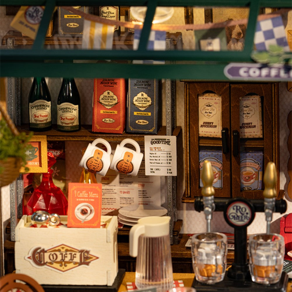 Rolife 3D-Holz-Puzzle DIY "Tipsy Restaurant"