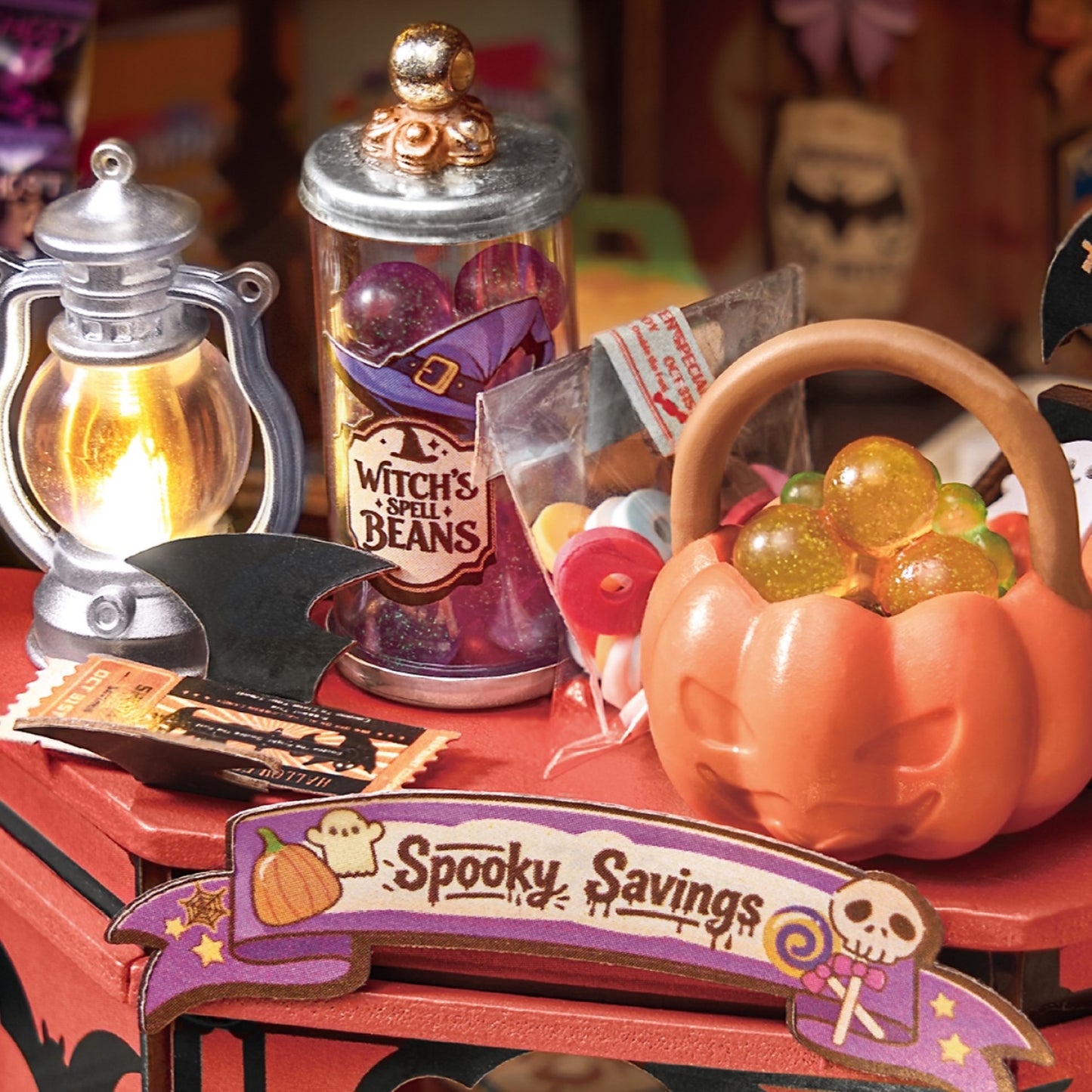 Rolife 3D-Holz-Puzzle "Haunted Candy House"