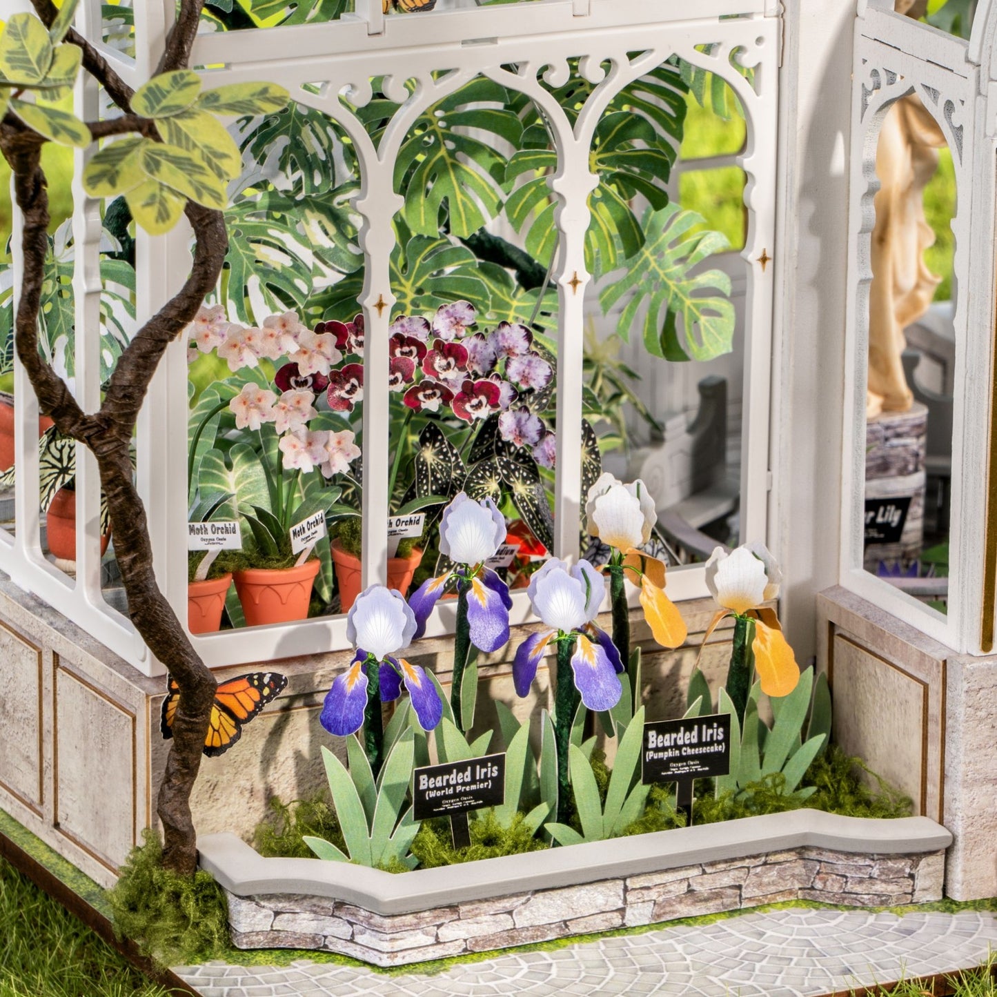 Rolife 3D-Holz-Puzzle "Oygen Oasis - botanischer Wintergarten"