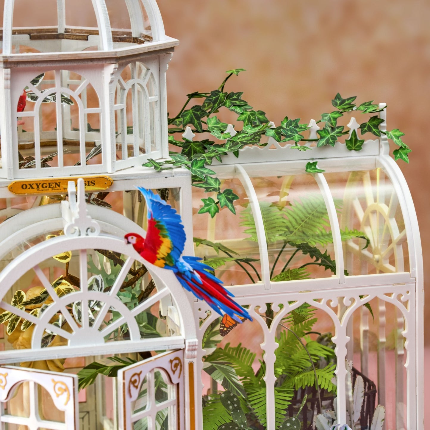 Rolife 3D-Holz-Puzzle "Oygen Oasis - botanischer Wintergarten"