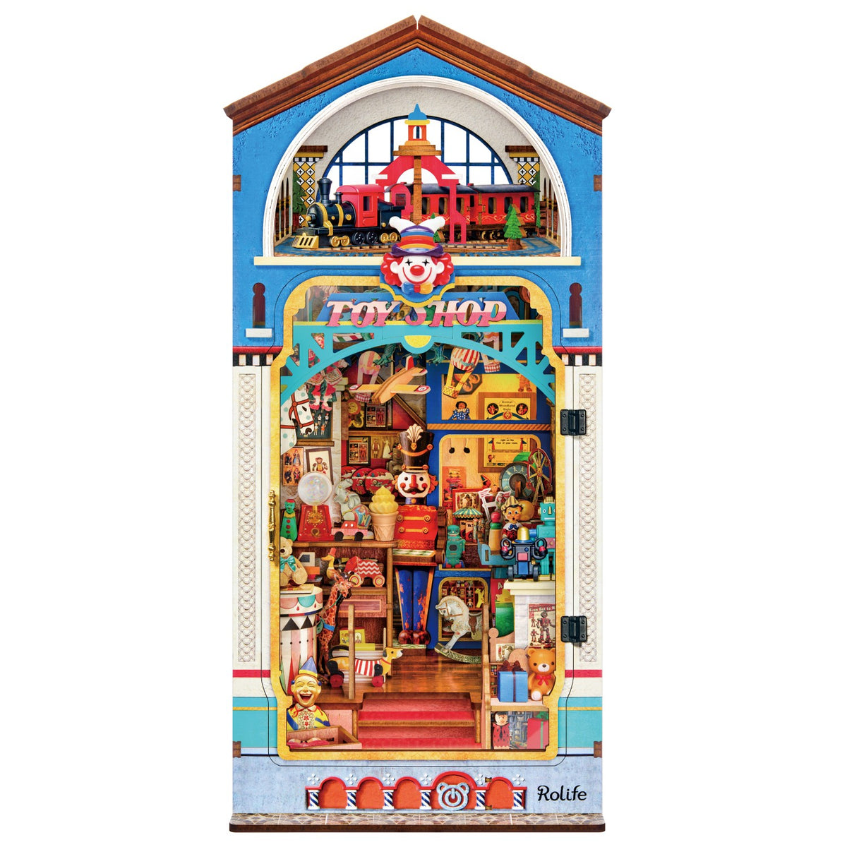 Rolife 3D-Holz-Puzzle Book Nook "Treasure Toy Shop"