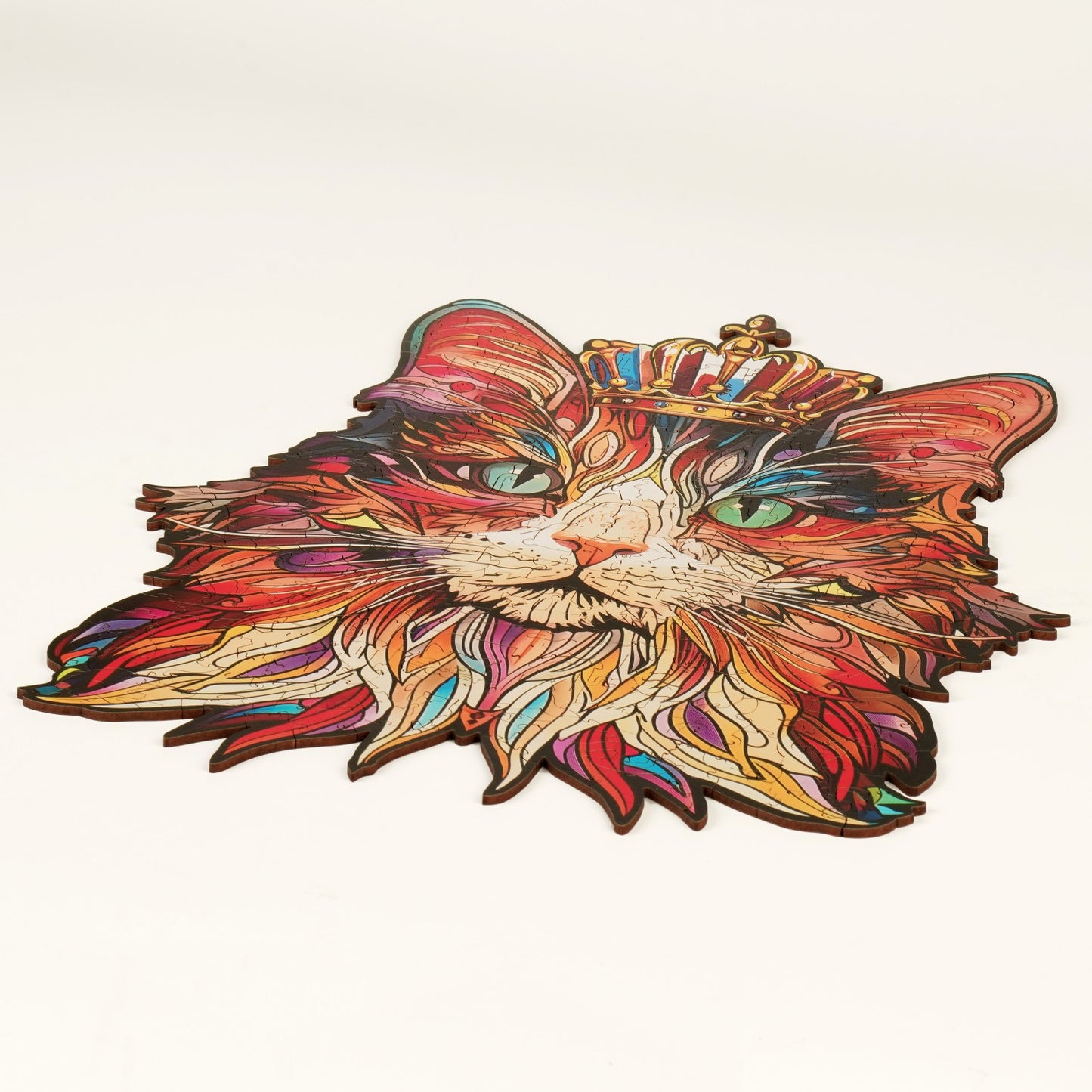 Rowood Holz-Puzzle Katze "Cat King"