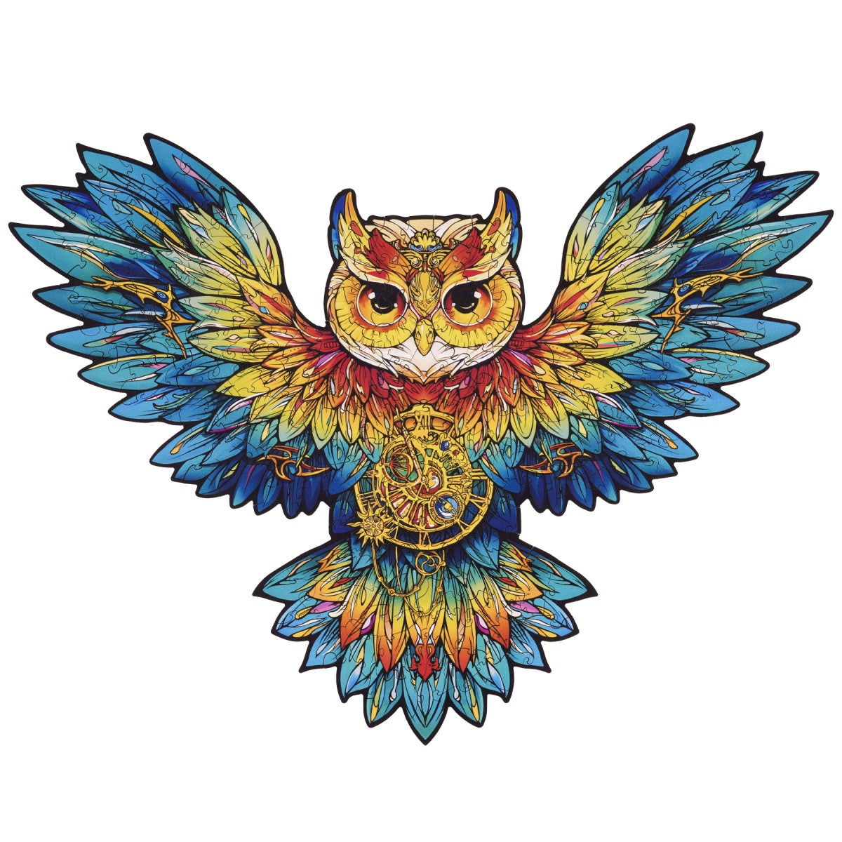 Rowood Holz-Puzzle Eule