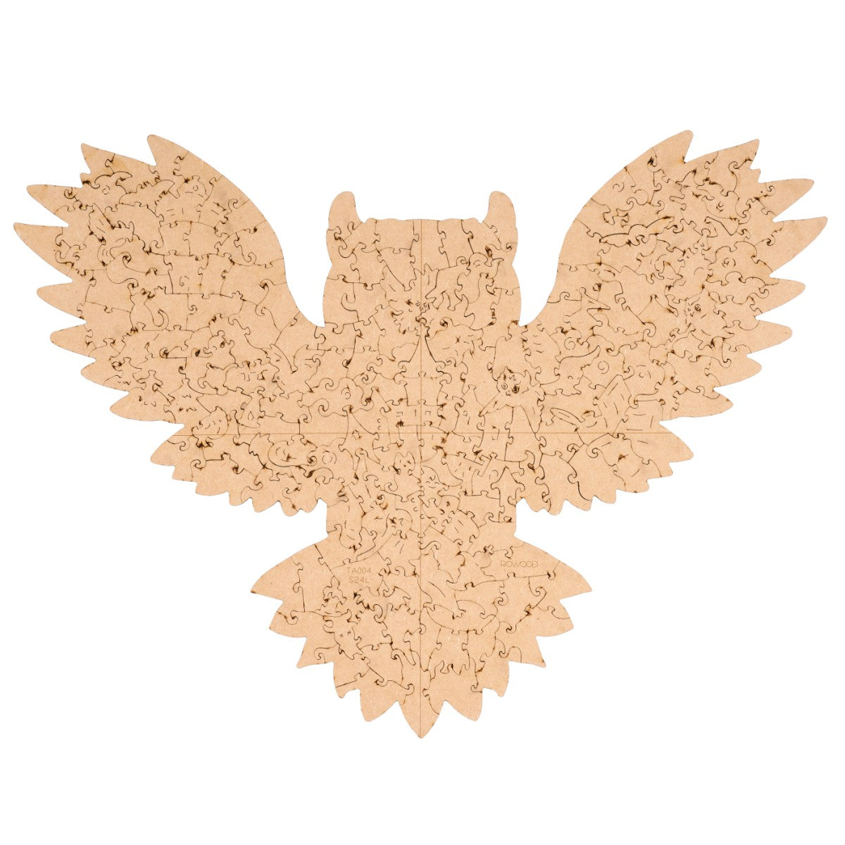 Rowood Holz-Puzzle Eule