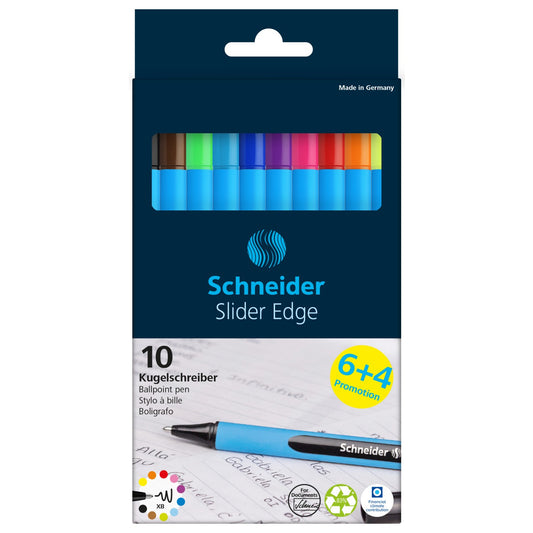 Schneider Kugelschreiber Slider Edge XB - 10er Kartonetui