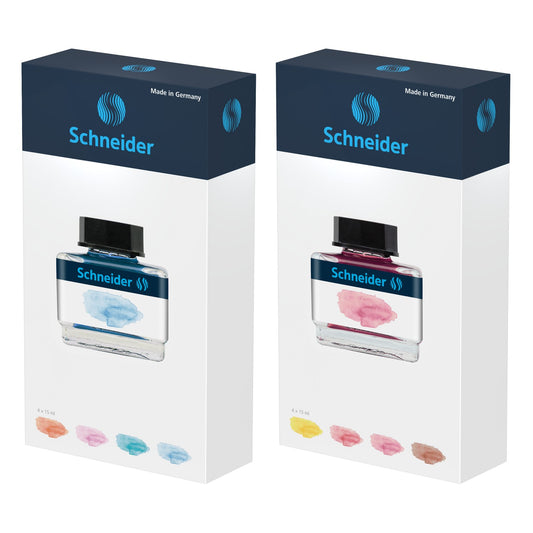 Schneider Tintenglas 4er-Geschenk-Set