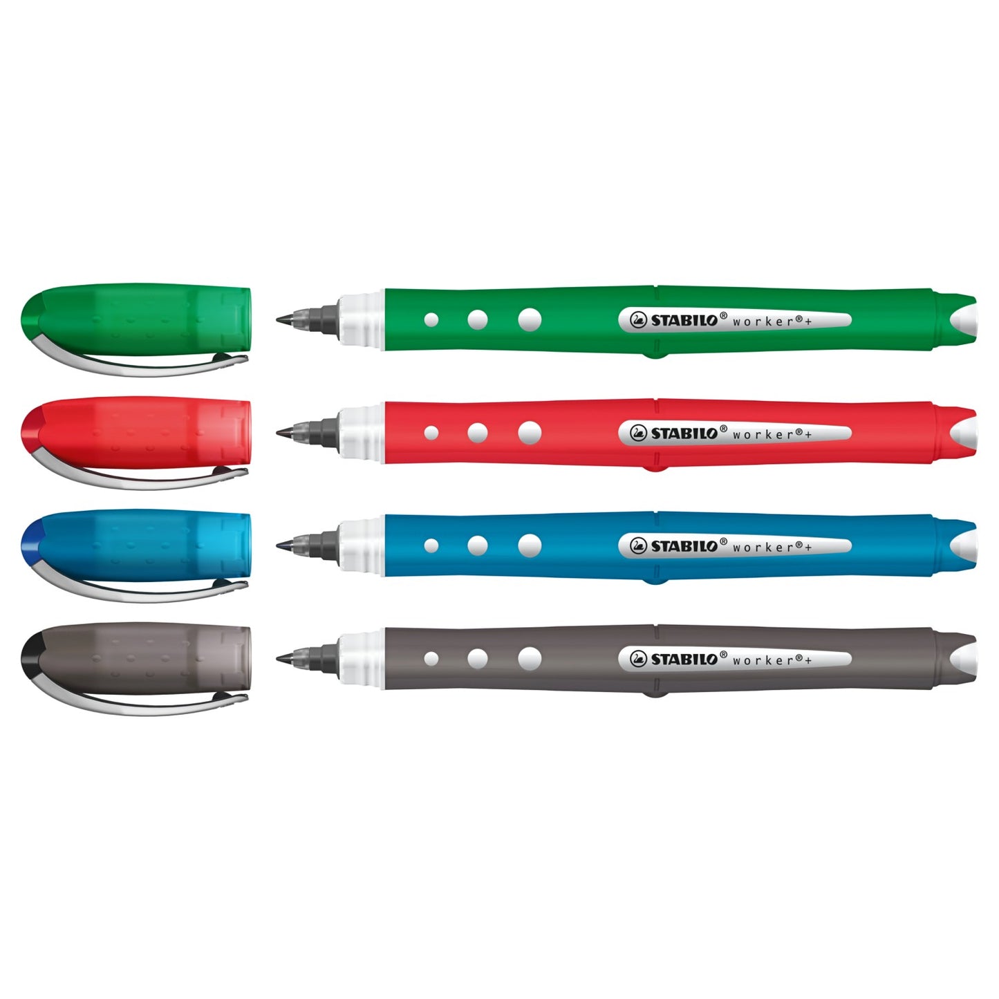 Stabilo Tintenroller worker+colorful medium